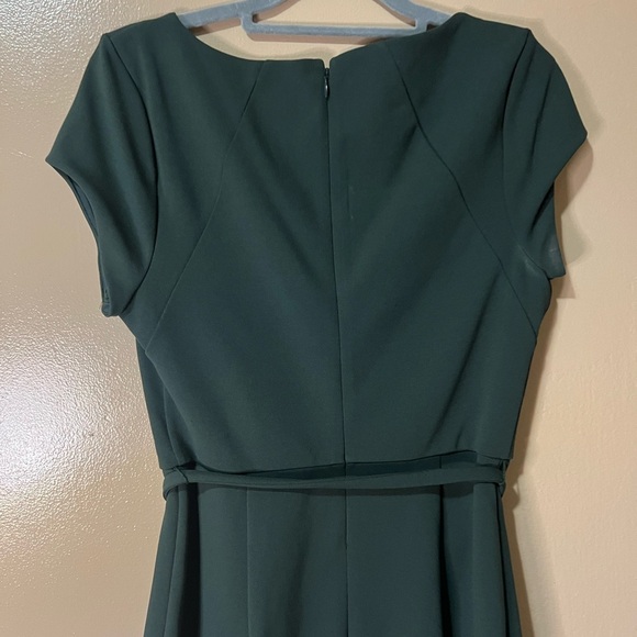 Express Dark Green Midi Dress - Picture 4 of 4